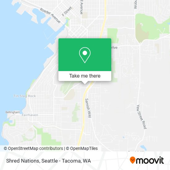Shred Nations map