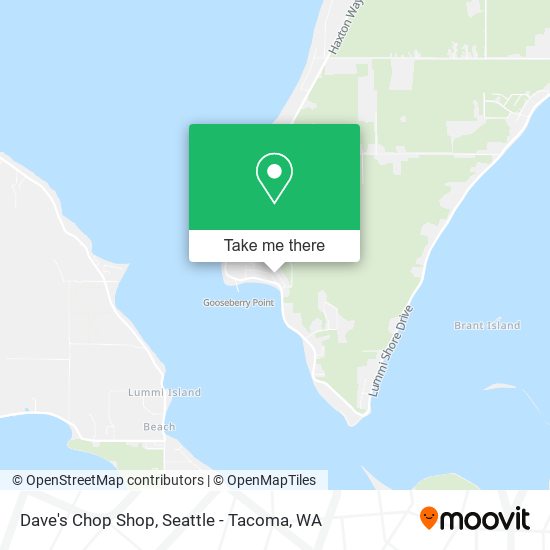 Mapa de Dave's Chop Shop