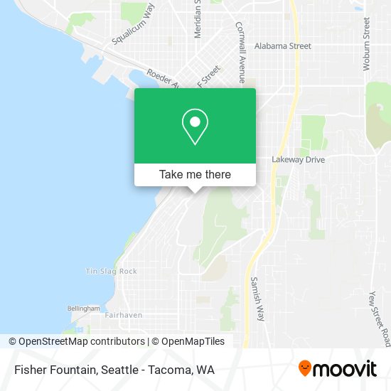 Mapa de Fisher Fountain