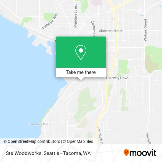 Mapa de Sts Woodworks