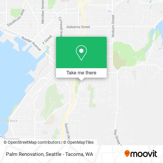 Palm Renovation map