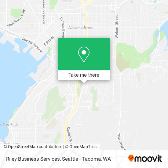 Mapa de Riley Business Services
