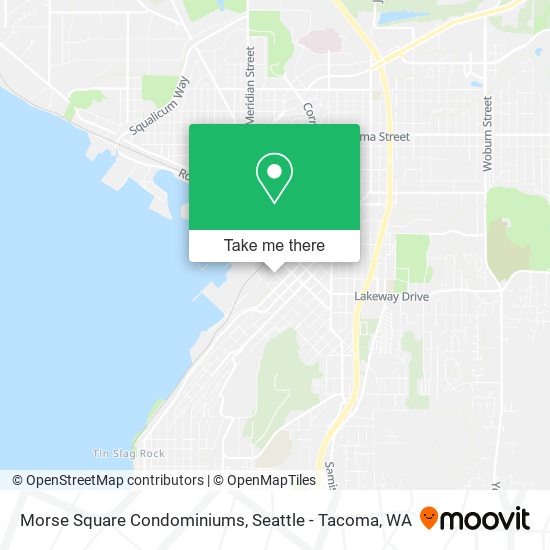 Morse Square Condominiums map