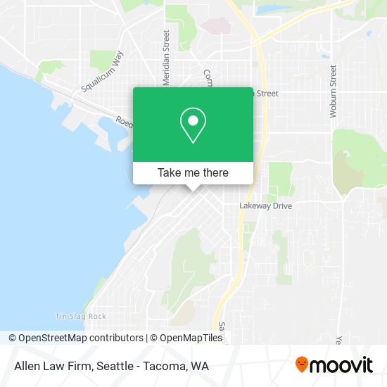 Mapa de Allen Law Firm