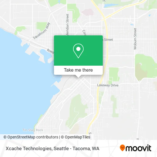 Mapa de Xcache Technologies