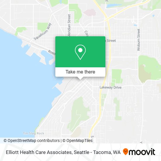 Mapa de Elliott Health Care Associates