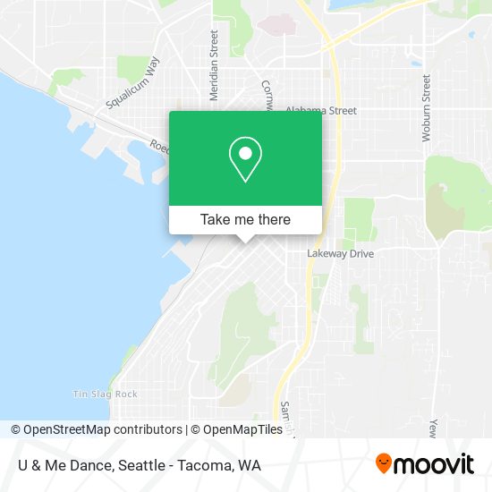 U & Me Dance map