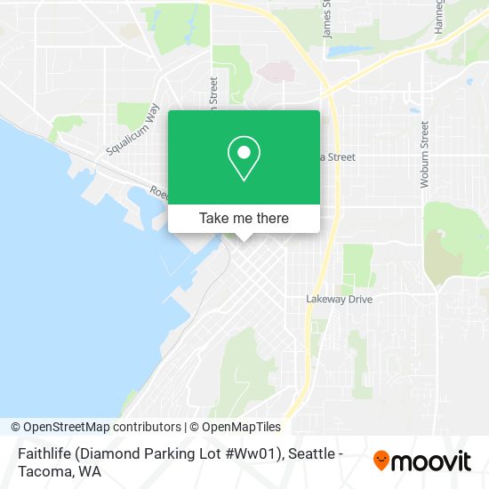 Mapa de Faithlife (Diamond Parking Lot #Ww01)