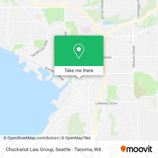 Mapa de Chuckanut Law Group