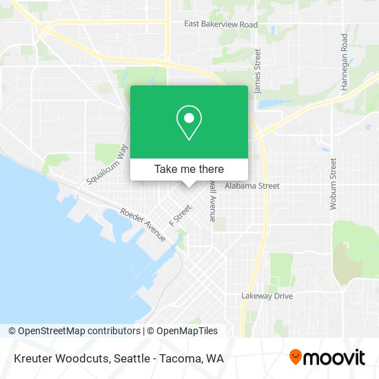 Kreuter Woodcuts map