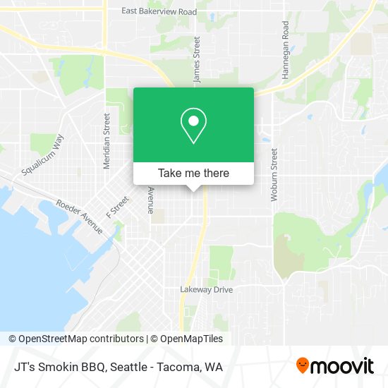 Mapa de JT's Smokin BBQ