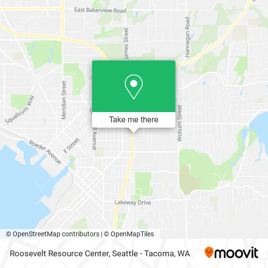 Mapa de Roosevelt Resource Center