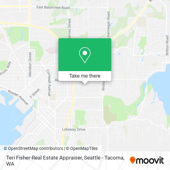 Mapa de Teri Fisher-Real Estate Appraiser