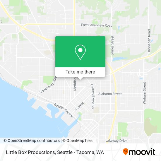 Little Box Productions map
