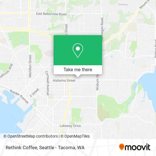 Mapa de Rethink Coffee