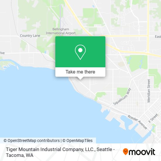 Tiger Mountain Industrial Company, LLC. map