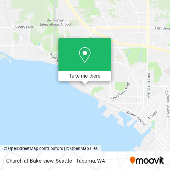Church at Bakerview map