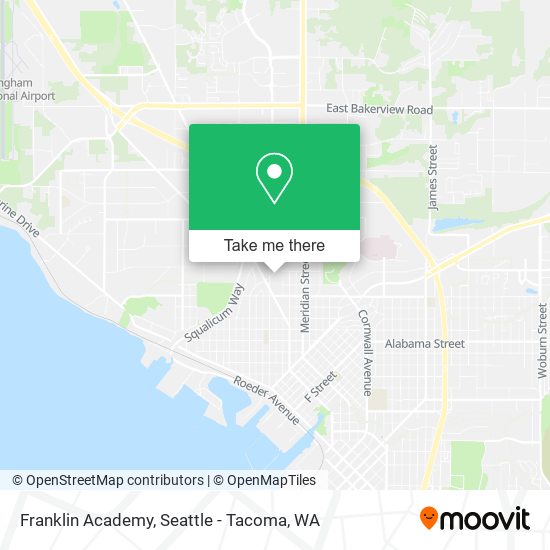Mapa de Franklin Academy
