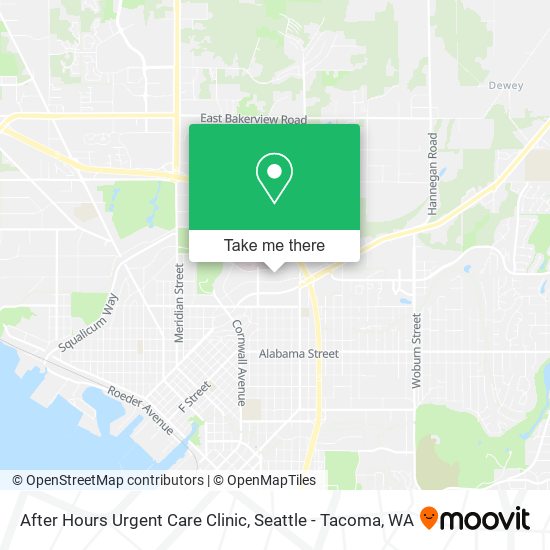 Mapa de After Hours Urgent Care Clinic