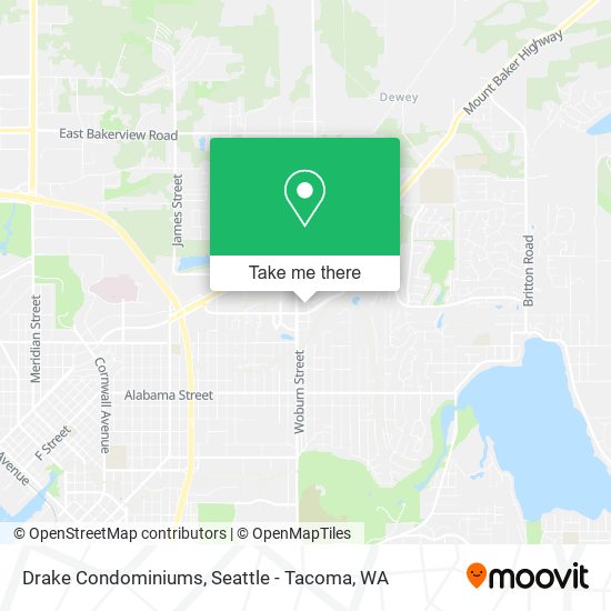 Drake Condominiums map