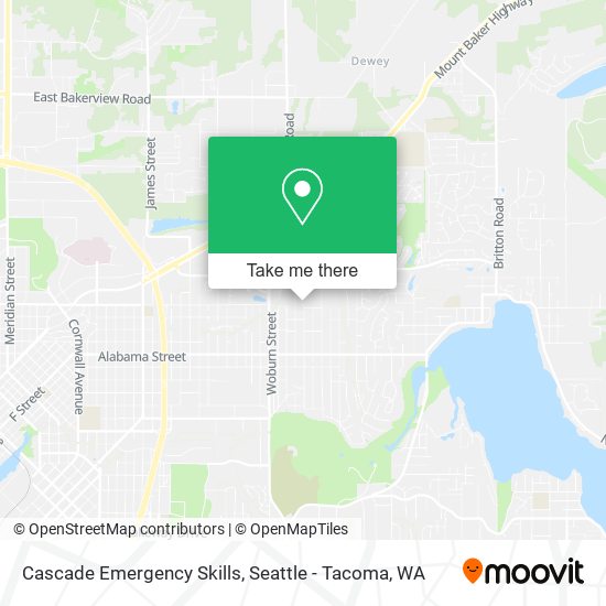 Mapa de Cascade Emergency Skills