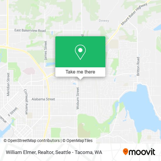 William Elmer, Realtor map