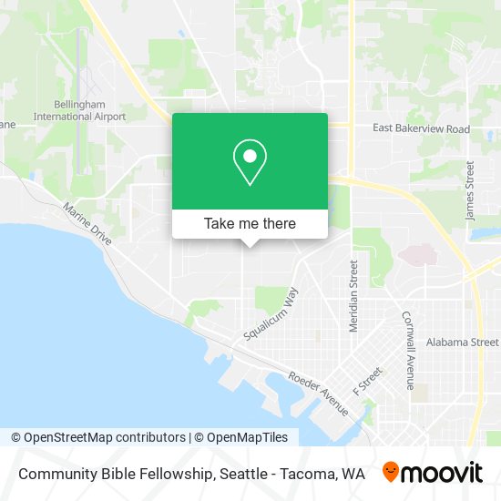 Mapa de Community Bible Fellowship