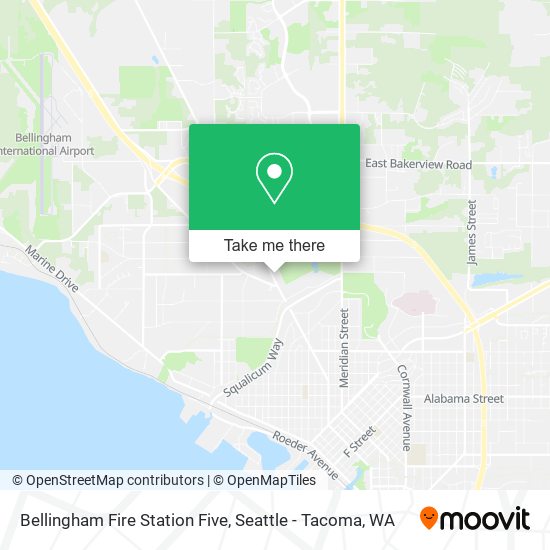Mapa de Bellingham Fire Station Five