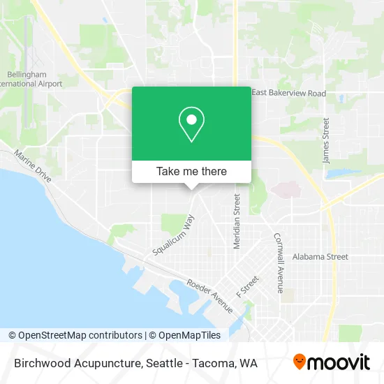 Birchwood Acupuncture map