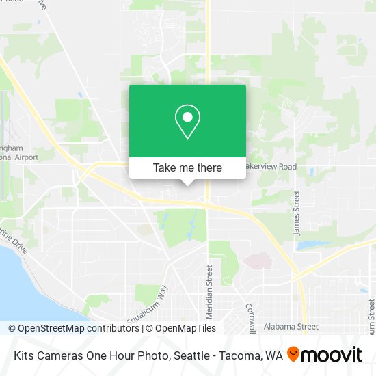 Kits Cameras One Hour Photo map