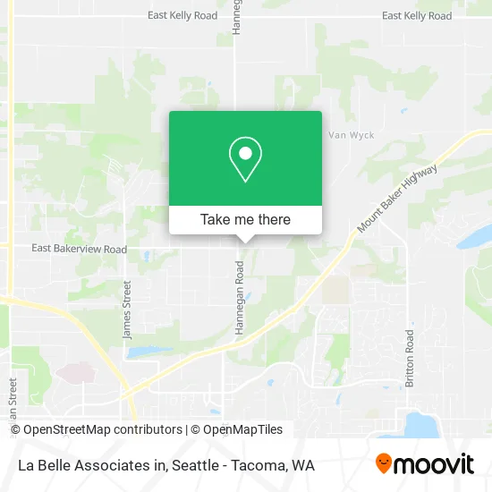 La Belle Associates in map