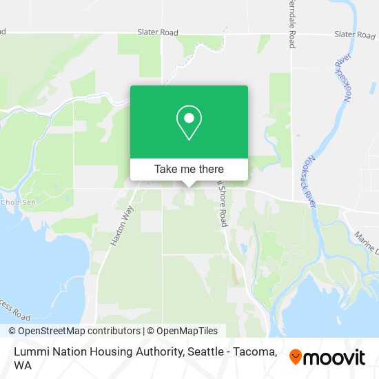 Lummi Nation Housing Authority map