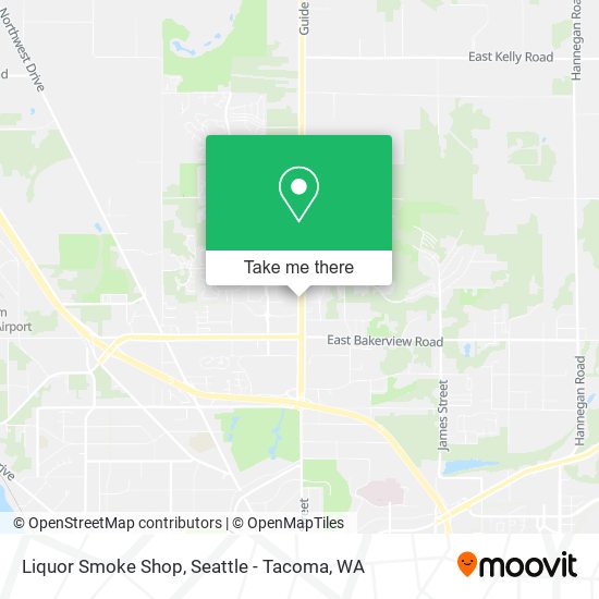 Mapa de Liquor Smoke Shop
