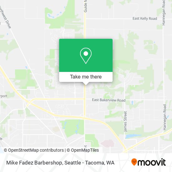 Mike Fadez Barbershop map