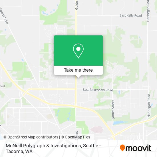 McNeill Polygraph & Investigations map