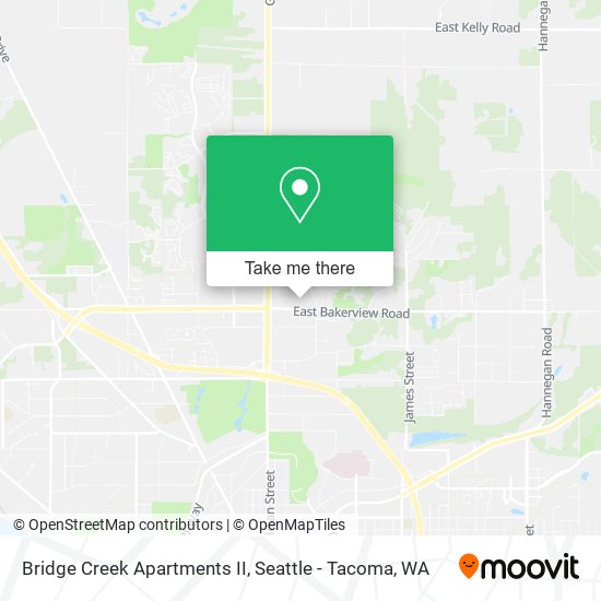 Bridge Creek Apartments II map
