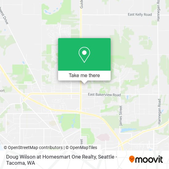 Doug Wilson at Homesmart One Realty map