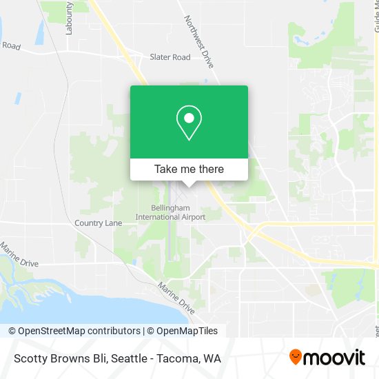 Scotty Browns Bli map