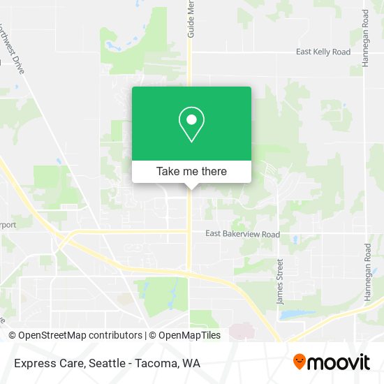 Mapa de Express Care