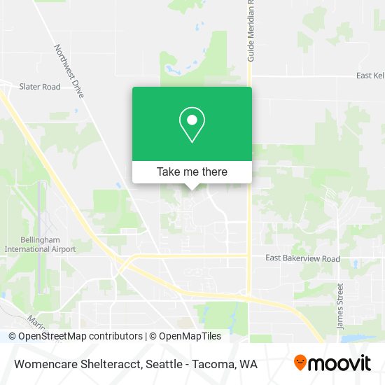 Womencare Shelteracct map