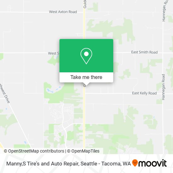 Mapa de Manny,S Tire's and Auto Repair