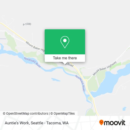 Auntie's Work map