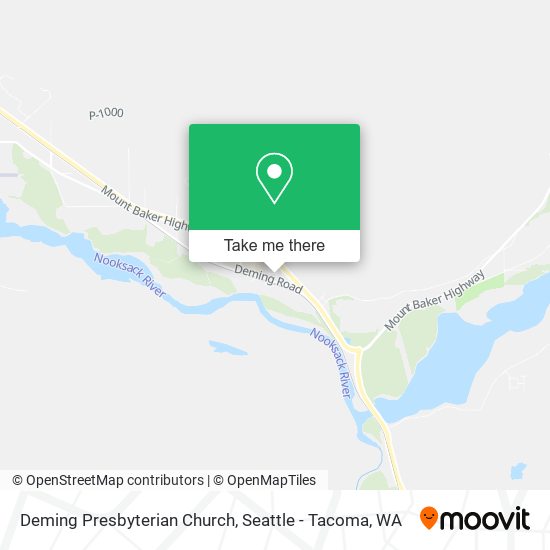 Deming Presbyterian Church map