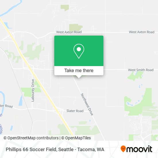 Phillips 66 Soccer Field map