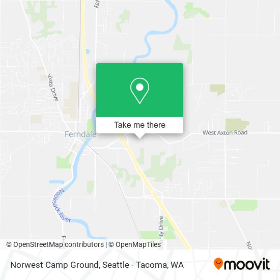 Norwest Camp Ground map