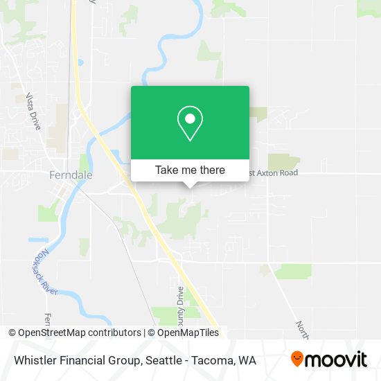 Whistler Financial Group map