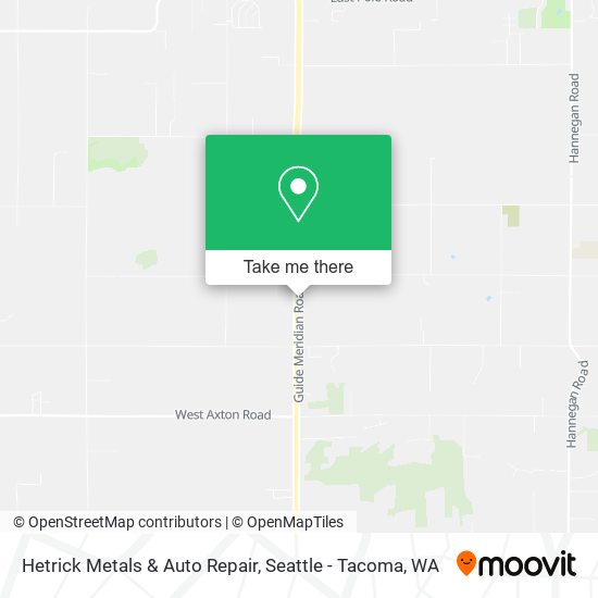 Hetrick Metals & Auto Repair map