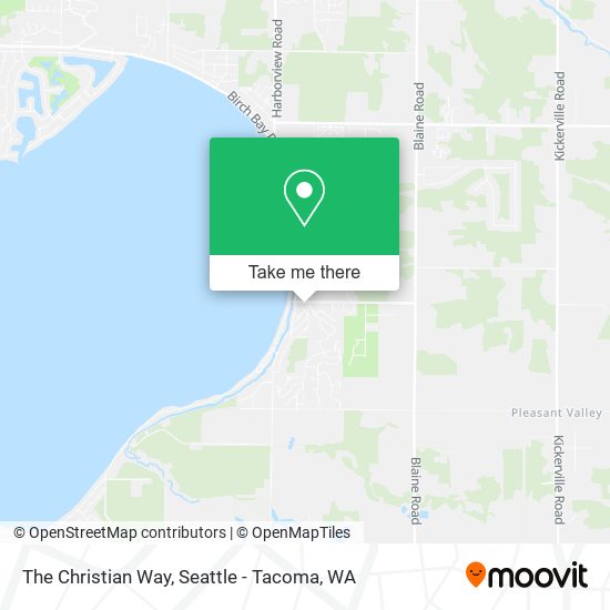 The Christian Way map