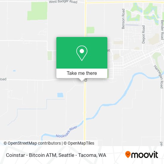 Coinstar - Bitcoin ATM map