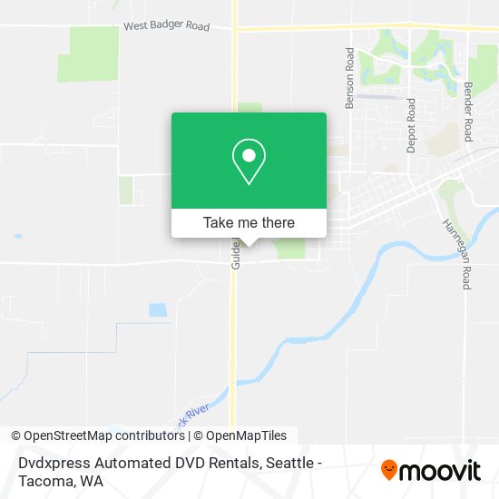 Dvdxpress Automated DVD Rentals map